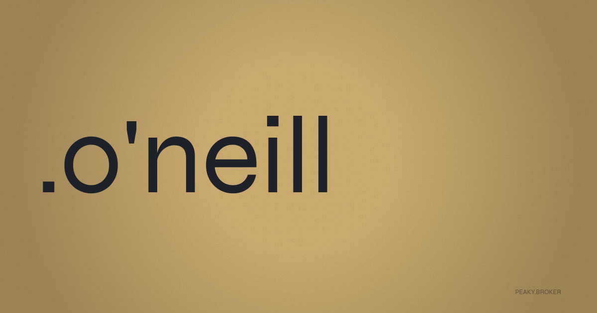 .o'neill