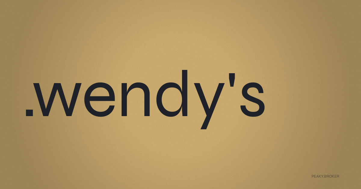 .wendy's